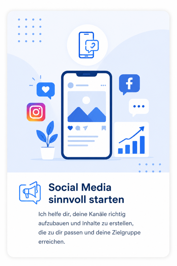 Social Media Unterstützung für Selbstständige