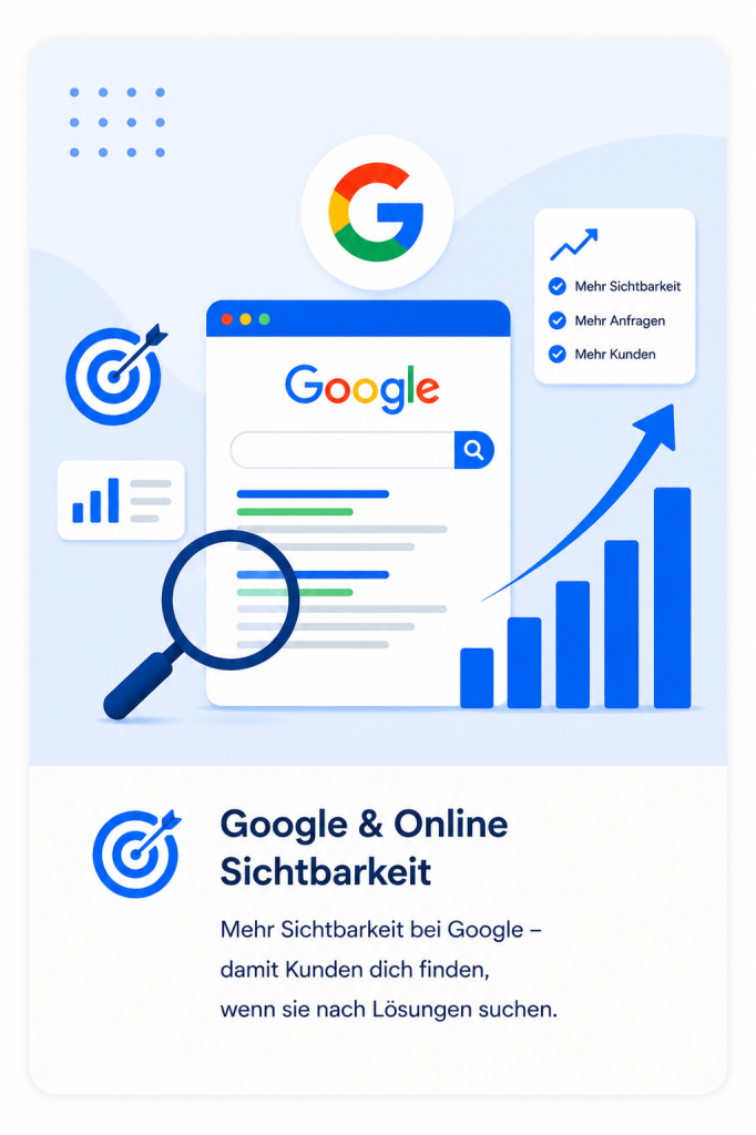Google Sichtbarkeit für kleine Unternehmen